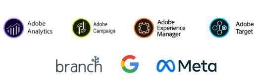 TLC DigiTech tech stack logos